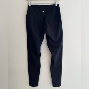 YOGALICIOUS Black Polar Lux Every Day Full Length Tight Yoga Workout Gym Casual